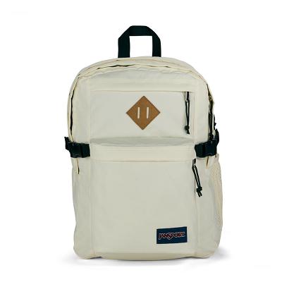 Beige JanSport Main Campus Laptop Backpacks | SG_JS564