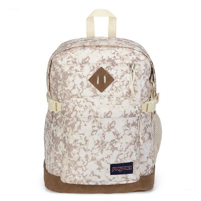 Beige JanSport SUEDE CAMPUS Laptop Backpacks | SG_JS162