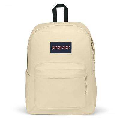 Beige JanSport SuperBreak® Plus School Backpacks | SG_JS360