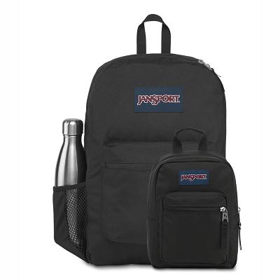 Black JanSport CROSS TOWN + BIG BREAK School Backpacks | SG_JS475