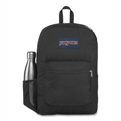Black JanSport CROSS TOWN School Backpacks | SG_JS133