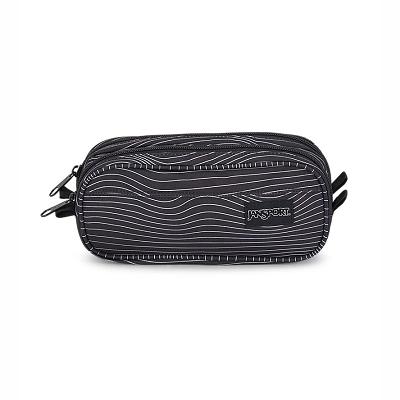 Black JanSport Large Accessory Pouch Pencil Cases | SG_JS377