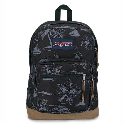 Black JanSport Right Pack Laptop Backpacks | SG_JS567