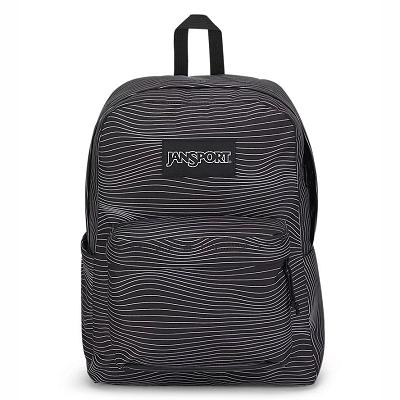 Black JanSport SuperBreak® Plus Laptop Backpacks | SG_JS030