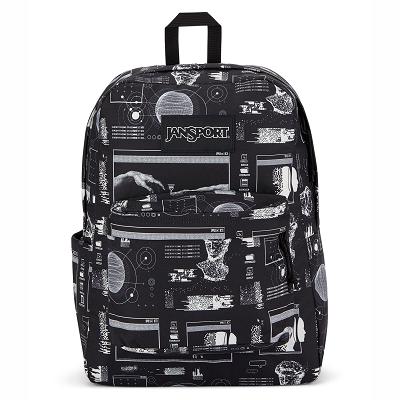 Black JanSport SuperBreak® Plus Laptop Backpacks | SG_JS208