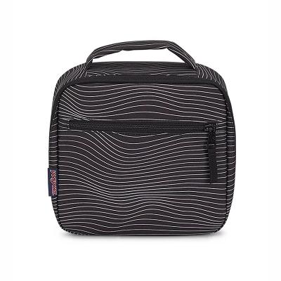 Black / White JanSport LUNCH BREAK Lunch Bags | SG_JS281