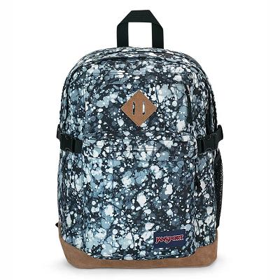 Blue / Black JanSport SUEDE CAMPUS School Backpacks | SG_JS594