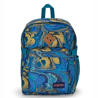 Blue JanSport Main Campus Laptop Backpacks | SG_JS158