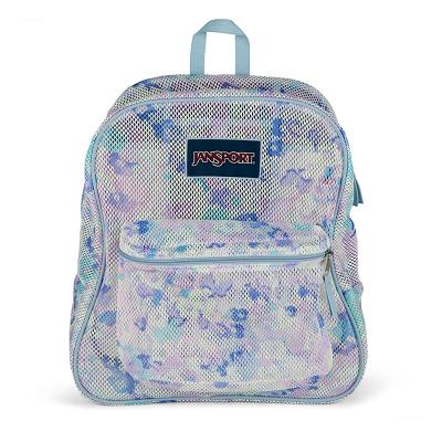 Blue JanSport Mesh Pack School Backpacks | SG_JS356