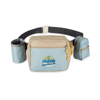 Brown / Blue JanSport SURPLUS WORLD TRAVELER Fanny Packs | SG_JS029