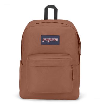 Brown JanSport SuperBreak® Plus Laptop Backpacks | SG_JS200