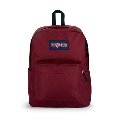 Burgundy JanSport SuperBreak® Plus School Backpacks | SG_JS04B