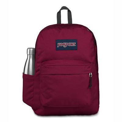 Burgundy JanSport SuperBreak® School Backpacks | SG_JS548