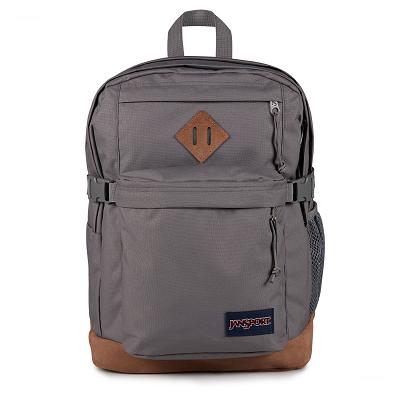Deep Grey JanSport SUEDE CAMPUS School Backpacks | SG_JS221