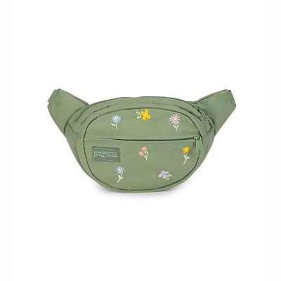 Green JanSport Fifth Avenue Fanny Packs | SG_JS530