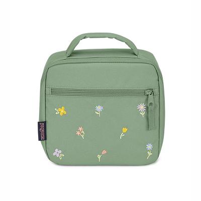 Green JanSport LUNCH BREAK Lunch Bags | SG_JS089