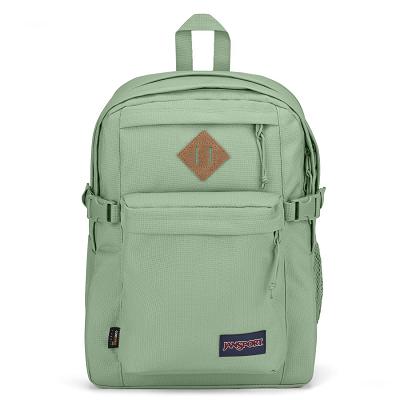 Green JanSport Main Campus FX Laptop Backpacks | SG_JS173