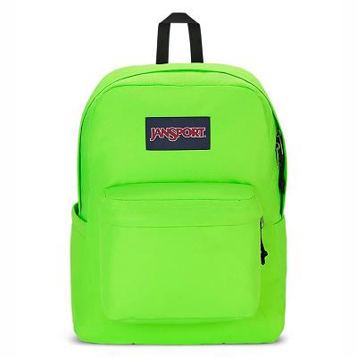 Green JanSport SuperBreak® Plus Laptop Backpacks | SG_JS550