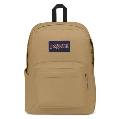 Khaki JanSport SuperBreak® Plus Laptop Backpacks | SG_JS086