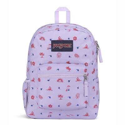 Light Purple JanSport CROSS TOWN School Backpacks | SG_JS528