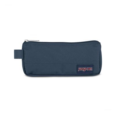 Navy JanSport Basic Accessory Pouch Pencil Cases | SG_JS561