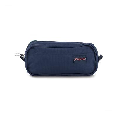 Navy JanSport Large Accessory Pouch Pencil Cases | SG_JS395