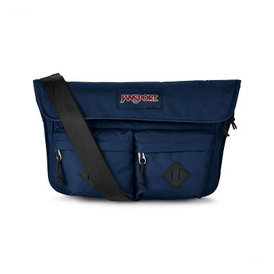 Navy JanSport Larimer Crossbody Bags | SG_JS226