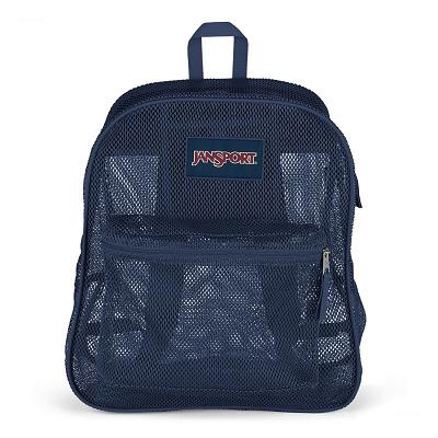 Navy JanSport Mesh Pack School Backpacks | SG_JS154