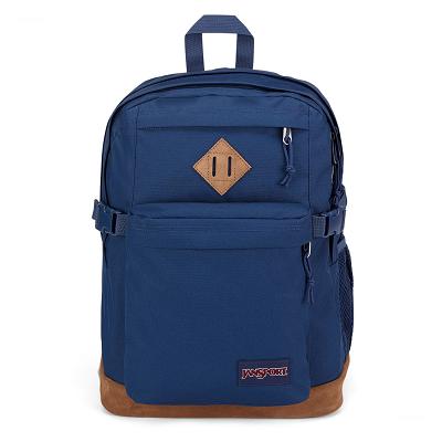 Navy JanSport SUEDE CAMPUS Laptop Backpacks | SG_JS244