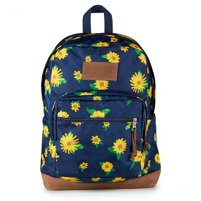 Navy / Yellow JanSport Right Pack School Backpacks | SG_JS091
