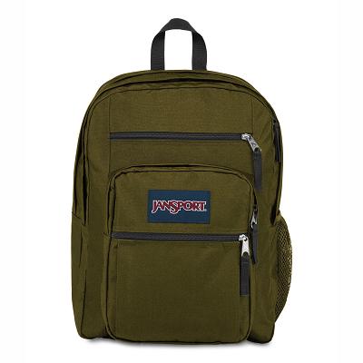 Olive JanSport BIG STUDENT Laptop Backpacks | SG_JS526