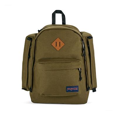 Olive JanSport Field Pack Hiking Backpacks | SG_JS261