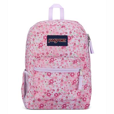 Pink JanSport CROSS TOWN School Backpacks | SG_JS489