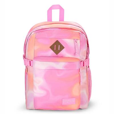 Pink JanSport Main Campus Laptop Backpacks | SG_JS112
