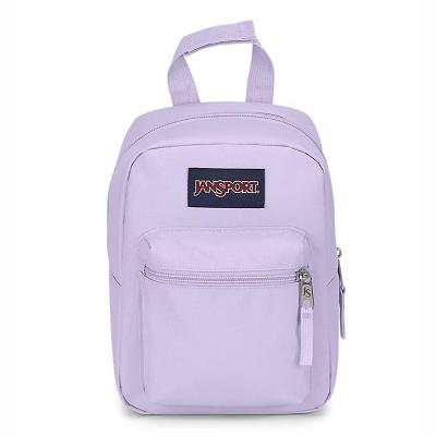 Purple JanSport BIG BREAK Lunch Bags | SG_JS313