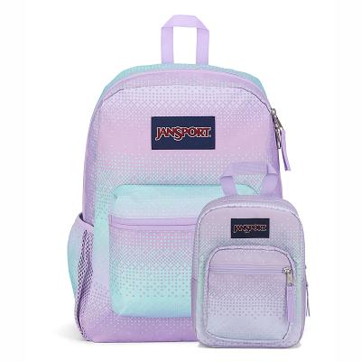 Purple JanSport CROSS TOWN + BIG BREAK School Backpacks | SG_JS068