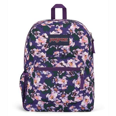 Purple JanSport CROSS TOWN School Backpacks | SG_JS165