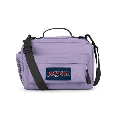 Purple JanSport The Carryout Lunch Bags | SG_JS069
