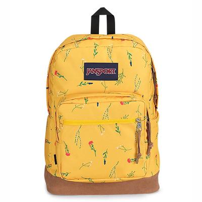 Yellow JanSport Right Pack Laptop Backpacks | SG_JS038