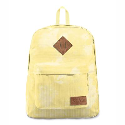 Yellow JanSport SUPERBREAK PLUS FX Laptop Backpacks | SG_JS421