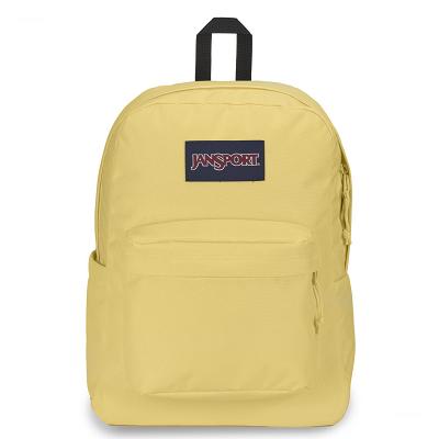 Yellow JanSport SuperBreak® Plus Laptop Backpacks | SG_JS521